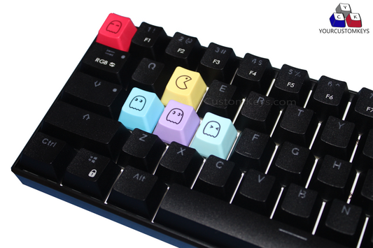 Custom Pac-Man Keycaps
