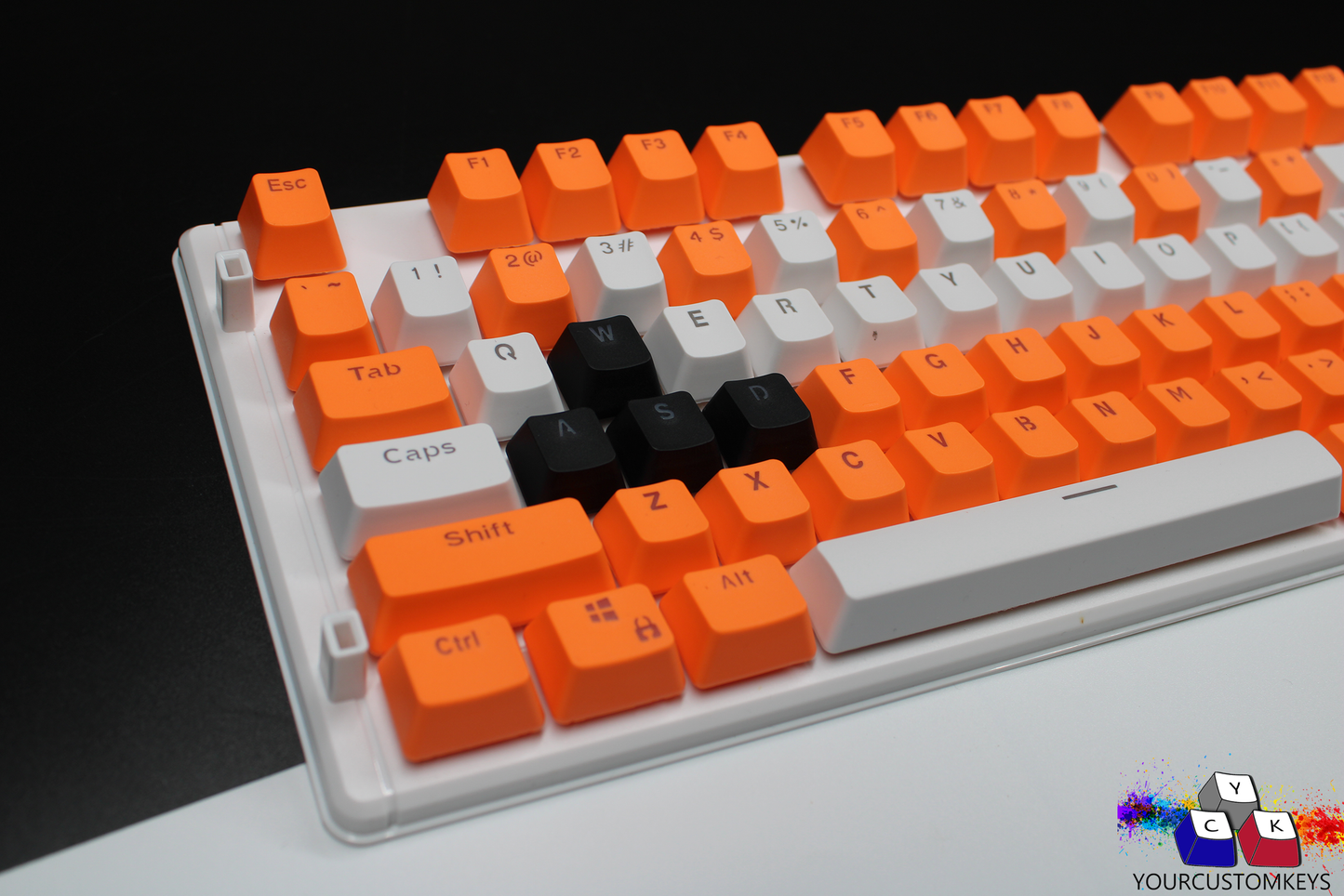 Orange White & Black Set